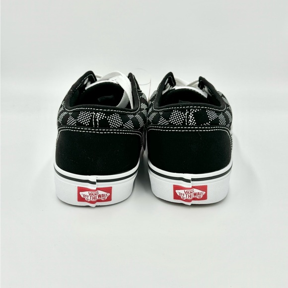 NEW Vans Atwood Checker Dot Black White Canvas Skate Shoe Men’s size 11 - Picture 7 of 13
